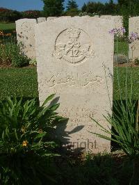 Sangro River War Cemetery - Idar Shah, 